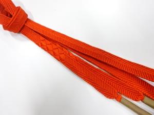 未使用品　正絹　手組帯締め